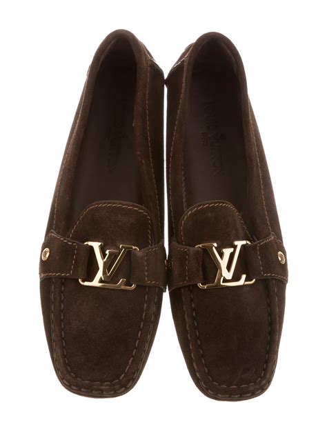 louis vuitton mens drivers|louis vuitton black suede loafers.